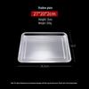 Huihuang 304 Stainless Steel Rectangular Serving Tray
