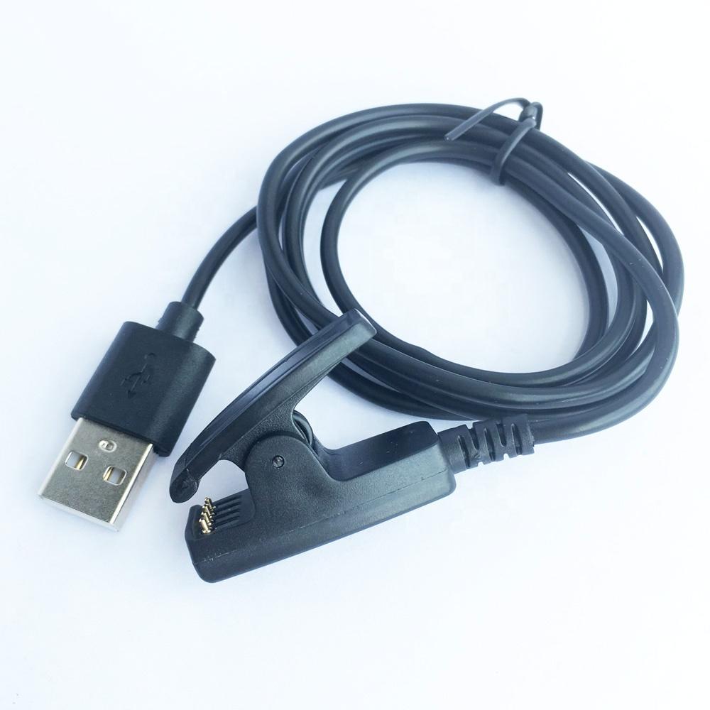Charging Clip for Garmin Approach S20 GPS Golf Watch, Forerunner 230 235 630 35 645 735xt USB Charge Cradle Dock Charger Cable