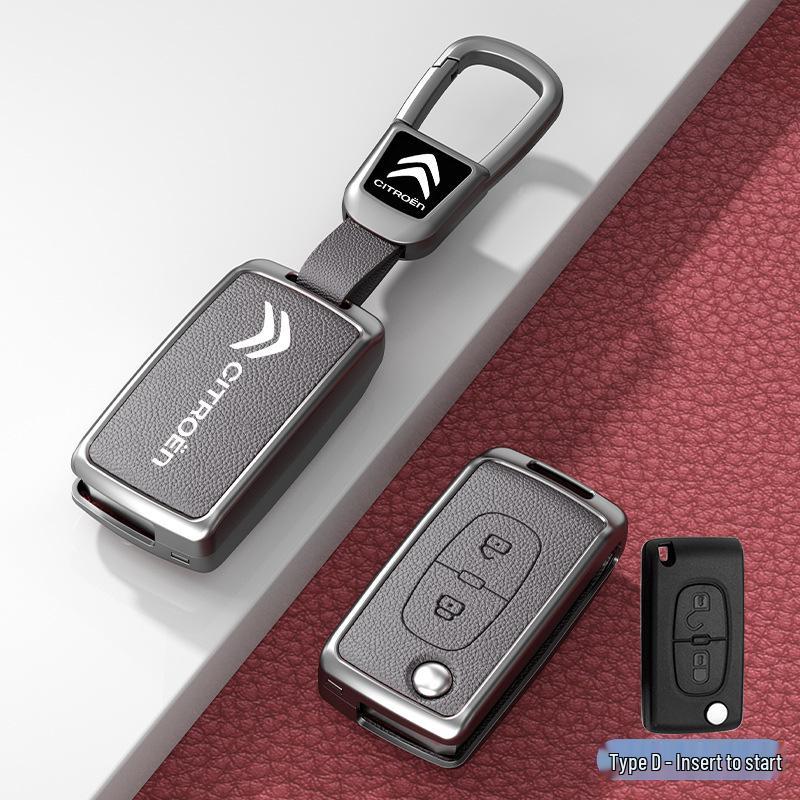 Car Key Cover & Buckle for Citroen C3XR, C4L, Tianyi, C5, C4 Sega, Elysee, C6 Models