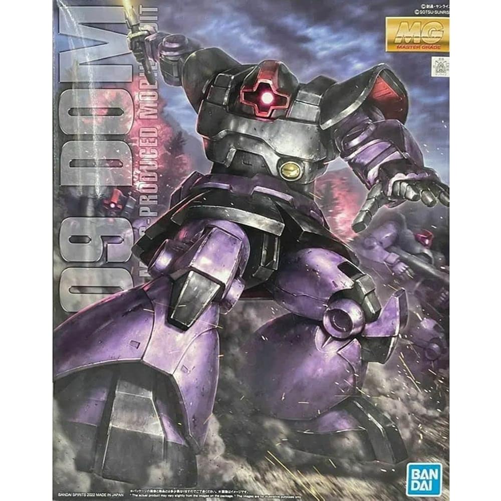 BANDAI SPIRITS MG Mobile Suit Gundam Dom 1/100 scale color coded plastic model