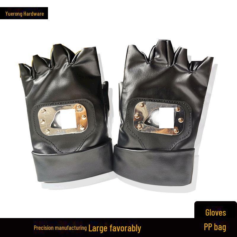 

Перчатки для велоспорта Kakashi Konoha Leather Performance с логотипом Ninja Kakashi; One Size