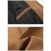 Men's Solid Color Stand Collar Waterproof Windbreaker Jacket American Style Outdoor Sports Climbing Streetwear Coat