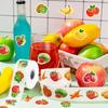 100-500 Pezzi Alta Qualità Colorati Alta Qualità Frutta Alta Qualità Verdura Alta Qualità Adesivi Alta Qualità Compleanno Alta Qualità Cottura