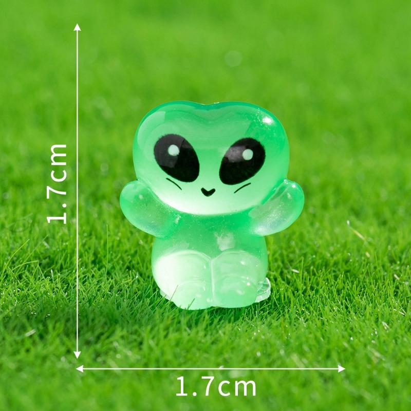 New micro landscape creative luminous alien elf DIY ornament accessories mini ornament