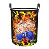 Custom Masters Roshis Cartoon Laundry Basket Foldable Large Capacity Clothes Storage Bin Anime Baby Hamper