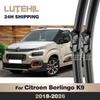 Wiper Front Wiper Blades For Citroen Berlingo K9 2018 - 2026     Windshield Windscreen Front Window 24"+17"