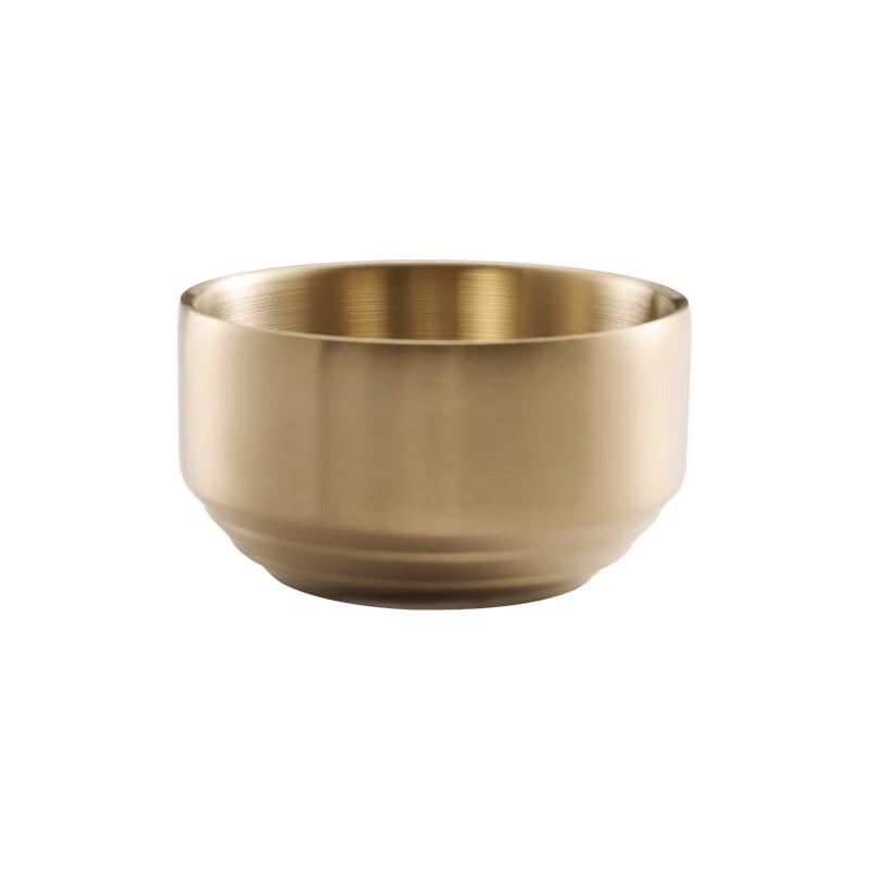 ZISIZ Korean-Style 304 Stainless Steel Double-Layer Insulated Soup Bowl with Lid