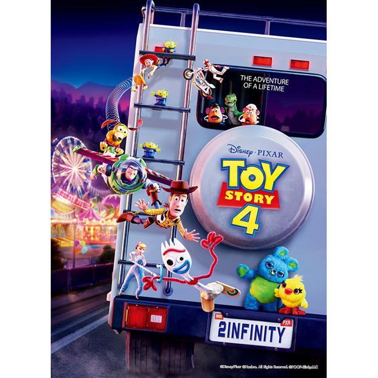 Toy Story 4 - Adventure (Oversized) Jigsaw Puzzle Disney Animation 100 Pieces, Popular Korean Puzzle