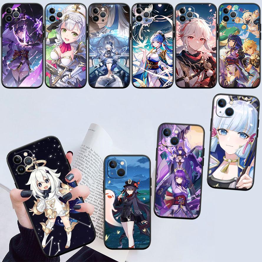 Genshin Impact New High-End Shell Phone Case for Xiaomi Poco M4 M5 M6 M7 X3 X6 X7 F8 Ultra Pro GT NFC