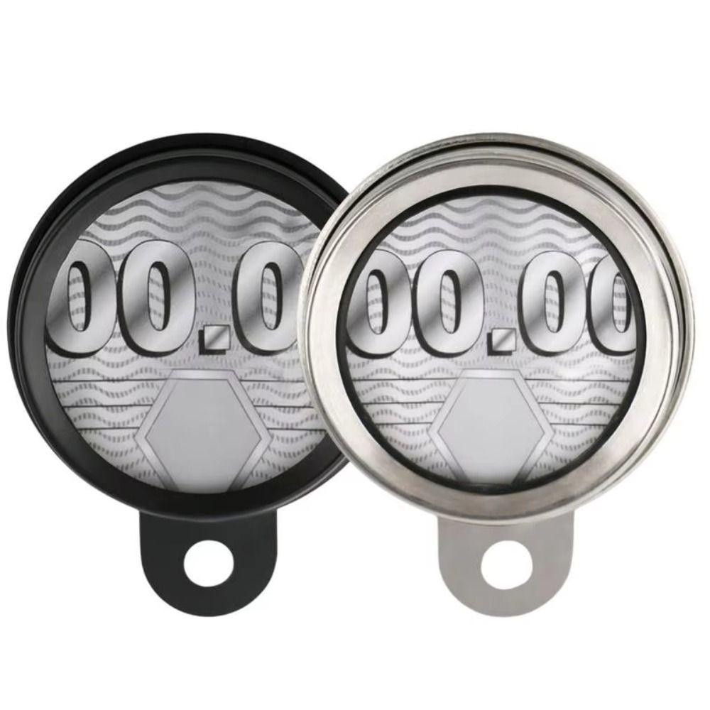 Waterproof Seal Motorcycle Tax Disc Holder Stainless Steel Tax Disc Plate Holder  Mountain Biking