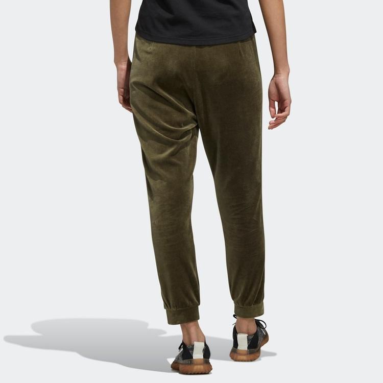 Adidas Knitted Sweatpants Women's Khaki Brown FR5972