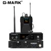 In Ear Monitor G-MARK G2.1IEM UHF Mono Wireless Return Frequency Selectable For Stage Singer Guitar Studio Band Performance DJ