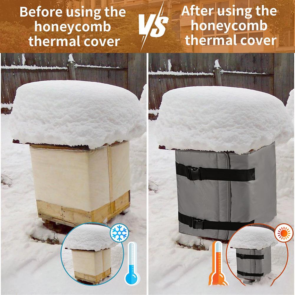 Cold-proof Cover Windproof Beehive Cover For Outdoor Use For Different Beehive Models Temperature-locking Hive Cover