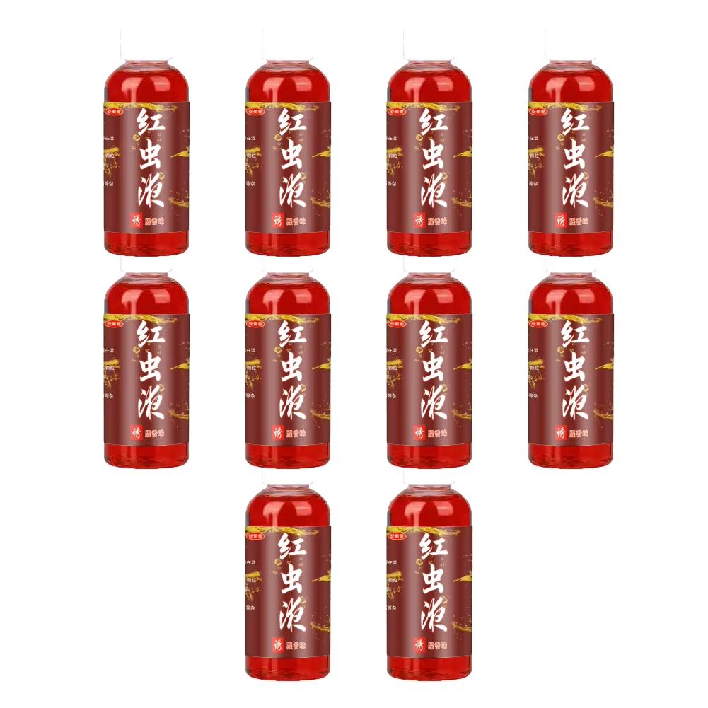 Concentrated Red Worm Liquid Multipurpose Concentrated Fish Bait Additive Permeability Red Worm Additive for Trout Cod Carp Bass