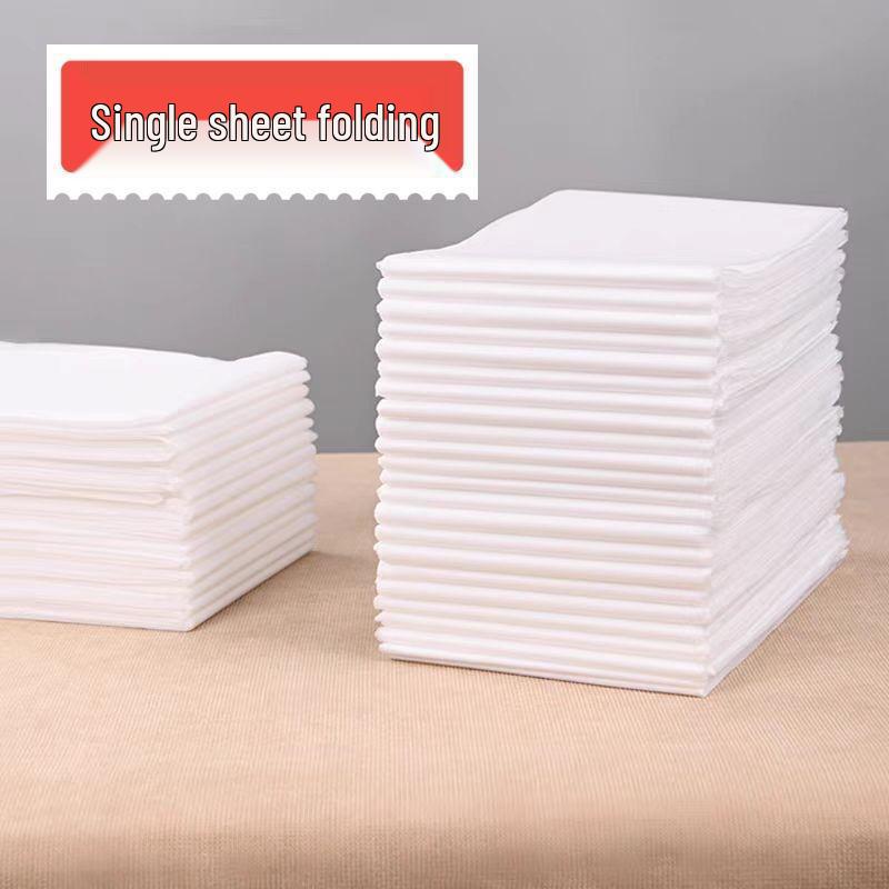 Waterproof Non-Woven Salon Bed Sheets - Oil-Proof & Thickened for SPA, Foot Bath, or Beauty Salon
