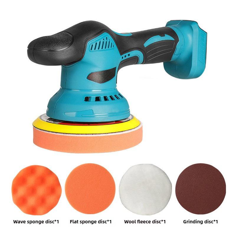 21V Household Waxing Sanding Tool Handheld Integrated Automotive Polishing Machine Portable Electric Polishing Machine