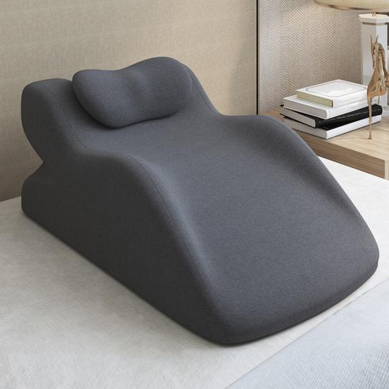 Yousheng Couples Pillow Wavy Wedge Pillow for Chest Back Relief Memory Foam Butt Cushion Ergonomic Posture Support Multi-Functional Bed Pillow