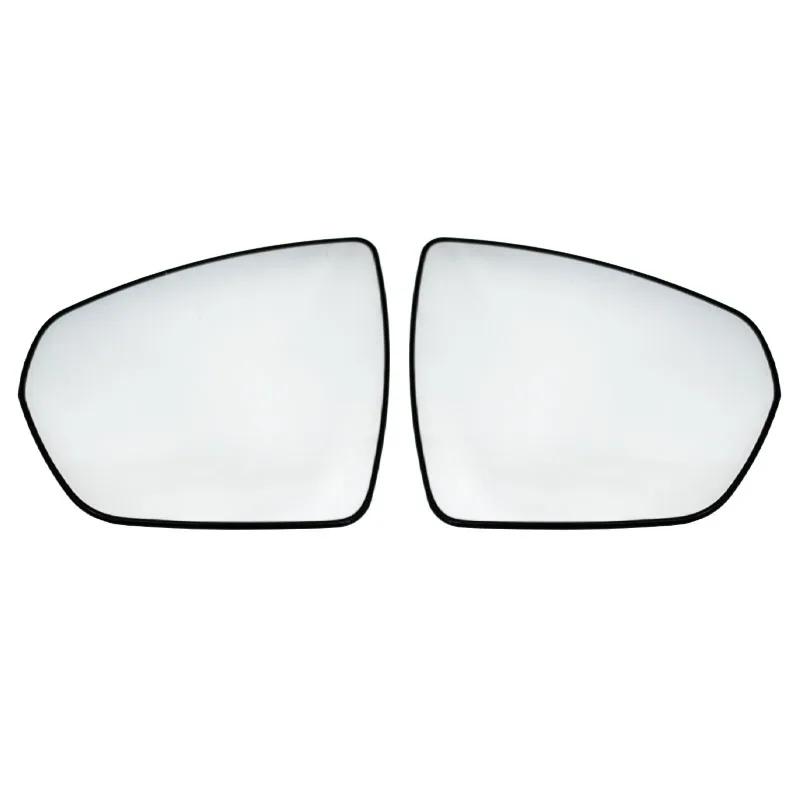 Left & Right Side Mirror Glass Rearview Exterior Wide Angle Heating Anti Dizziness For Peugeot 4008 2017 - 2020 Auto Parts