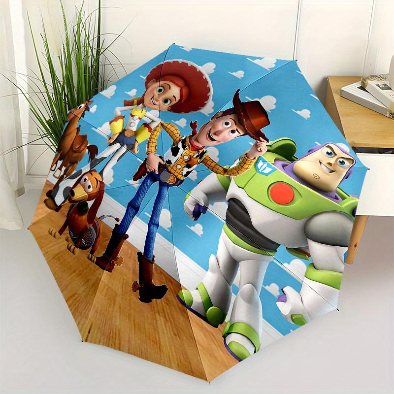

1 Auto Open Toy Story, Woody Themed Colorful 8-rib Portable Umbrella for Men and Women, A Compact Commuting Companion Suitable for Daily Dri