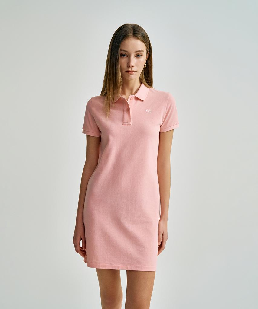 SERGIO TACCHINI W Classic Pique Dress (L.Pink)
