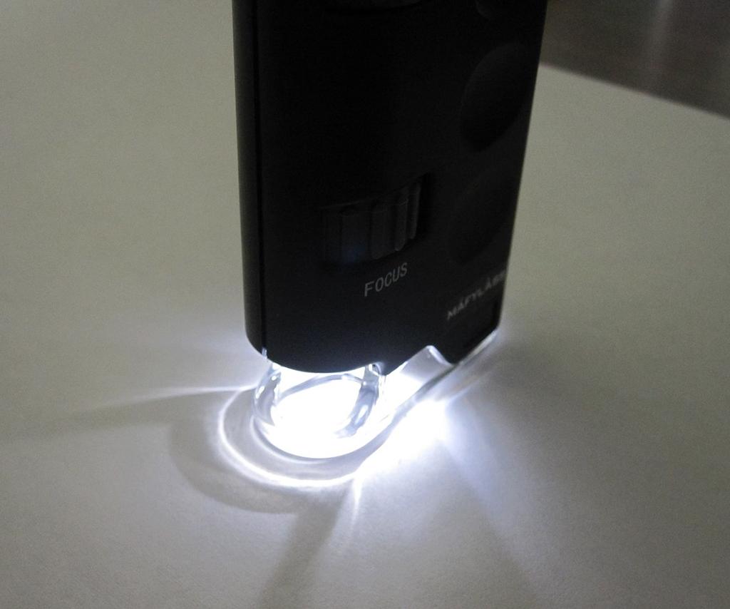 Contec LP-48G Portable Inspection Microscope, 60-100x Magnification, with Light