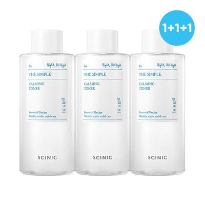 The Simple Calming Toner 300ml 1+1+1