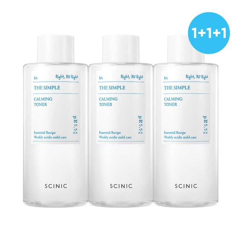 

The Simple Calming Toner 300ml 1+1+1