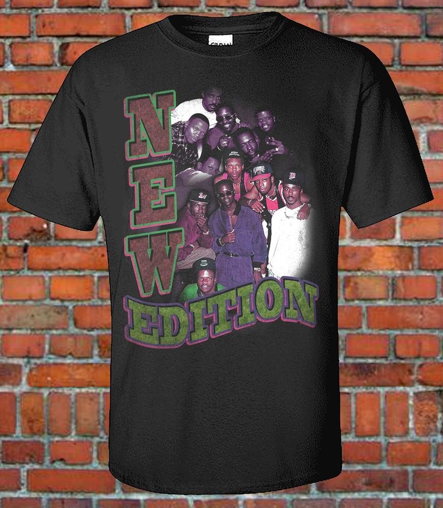 New Edition R&B Music Group Singer Unisex Cotton Tee Classic EXCLUSIVE Unisex T-Shirt S