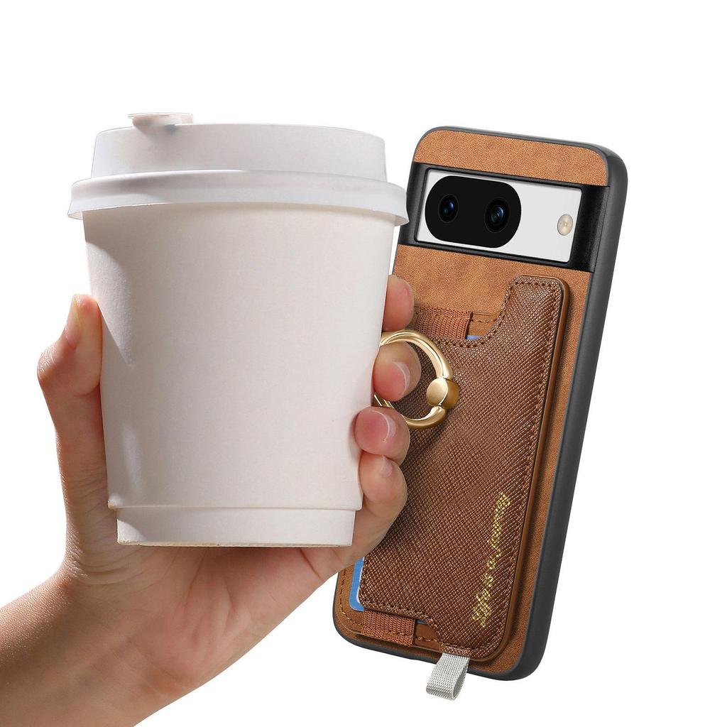 Google Pixel 10 Pro Case with Magnetic Ring & Card Holder, Compatible with Pixel 9A