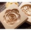 Cookie Molds for Baking Wooden Cookie Cutter 3D Gingerbread Cookies Moulds Press Cake Embossing Pumkin Bakery Gadgets Stamps