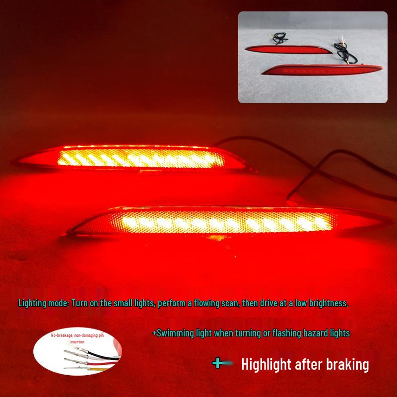 Киа К3 (2013-2015) Задний фонарь бампера: Предупреждающий и последовательный указатель поворота