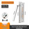 Automatic Wooden Door Closer with Spring Buffer for Smooth Rebound
