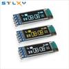 0.91 inch OLED module 0.91" white/Blue OLED 128X32 OLED LCD LED SSD1306 Display Module 0.91" IIC Communicate for arduino