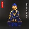 20.5cm Blue Color Resin Medicine/Pharmacist Rulai Buddha Statue,Tibetan Keep Safe Suppliers Home Putting Decorations Figurines