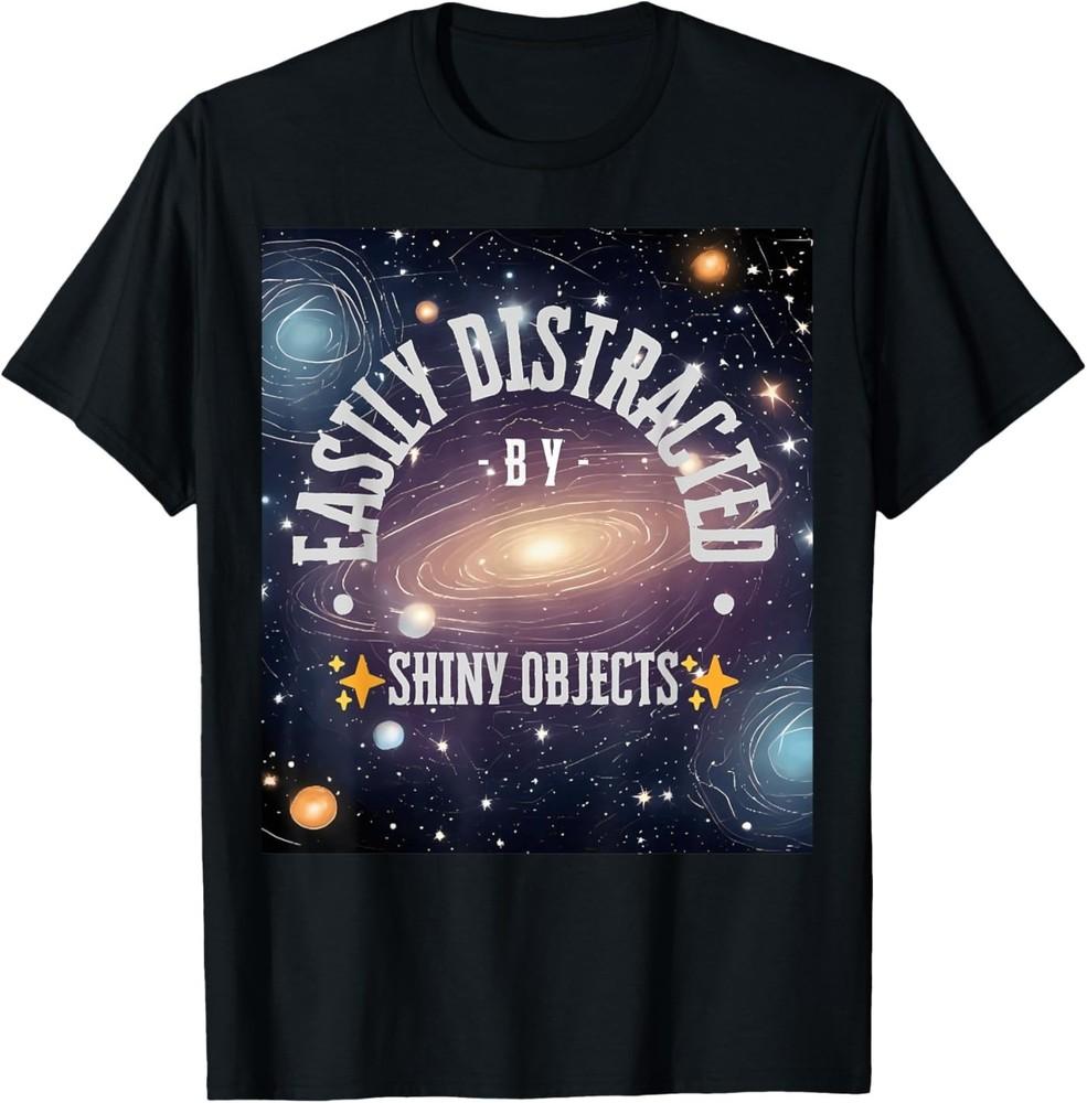 

Funny Astronomical Bodies as Shiny Objects T-Shirt XL