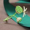 SKEDS Elegant Women New Creative Bamboo Rhinestone Brooches Pins Vintage Plant Series Crystal Enamel Pin Badges Corsage For Lady