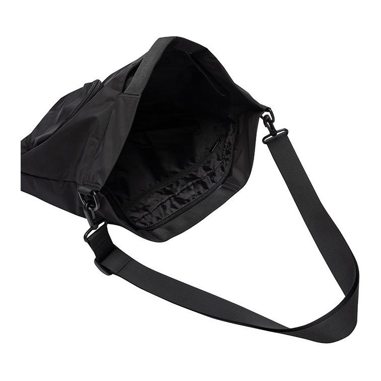 New Anta Life Collection Fabric Crossbody Bag, Shoulder Bag Unisex Black/Light Khaki 192518142
