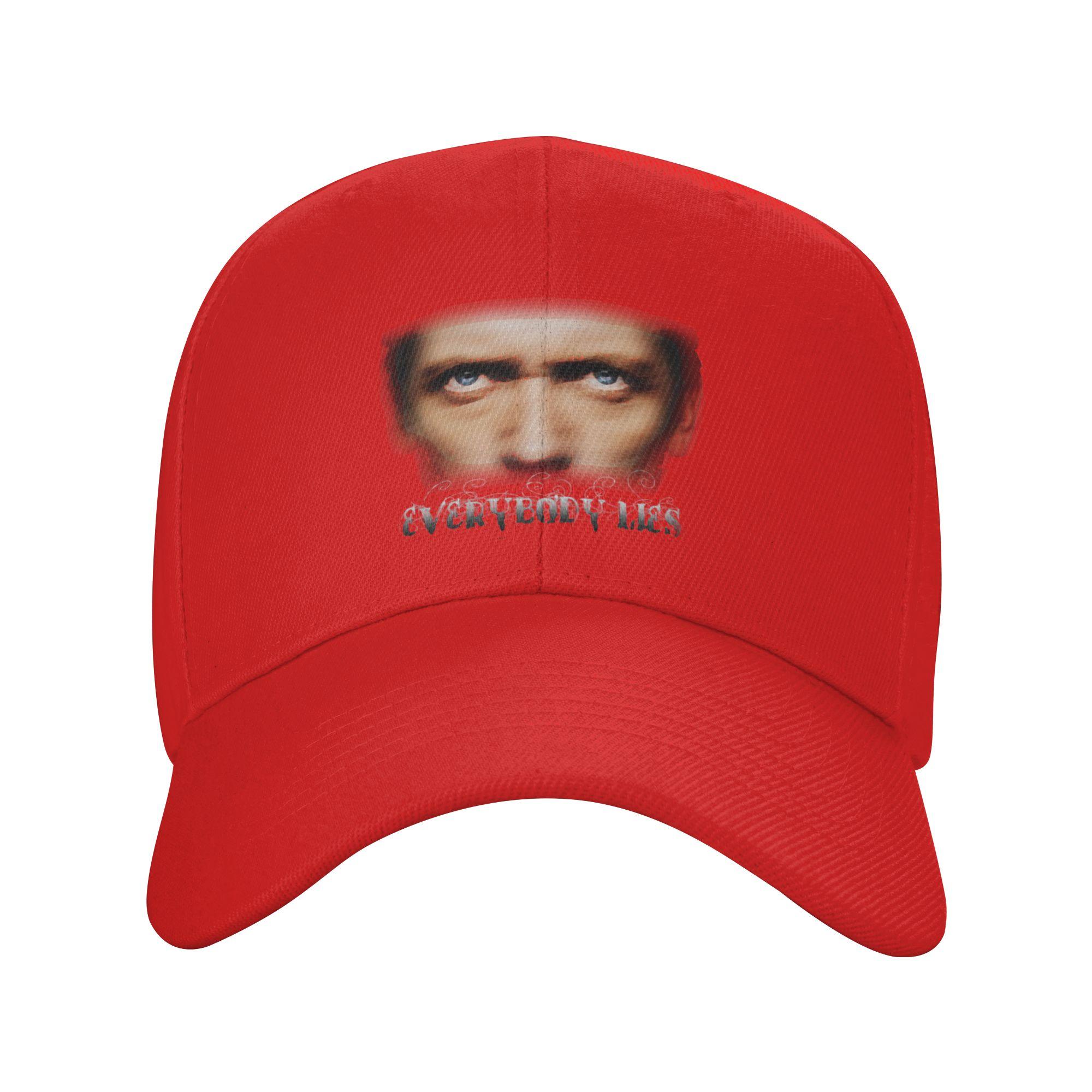 Unisex House MD Dr Gregory House Hat Stylish Baseball Cap  Snapback Hat Golf Headewear Gift One Size