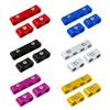 Universal 8/9/10mm Aluminum Car Spark Plug Wire Separator Mulitp-Color Spark Wire Line Clamp Auto Engine Modified Accessories