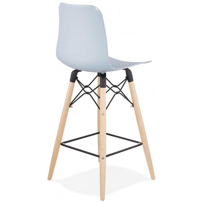 Tabouret bar déco "Detroit Mini" Kokoon - Bleu Tendre - 1 Tabouret