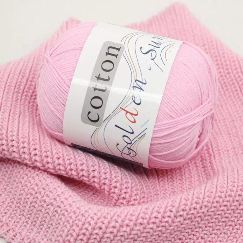 Anti-Pilling Cotton Yarn Medium-Thin Crochet Yarn Premium Hand Knitting Yarn  Crocheting Hats