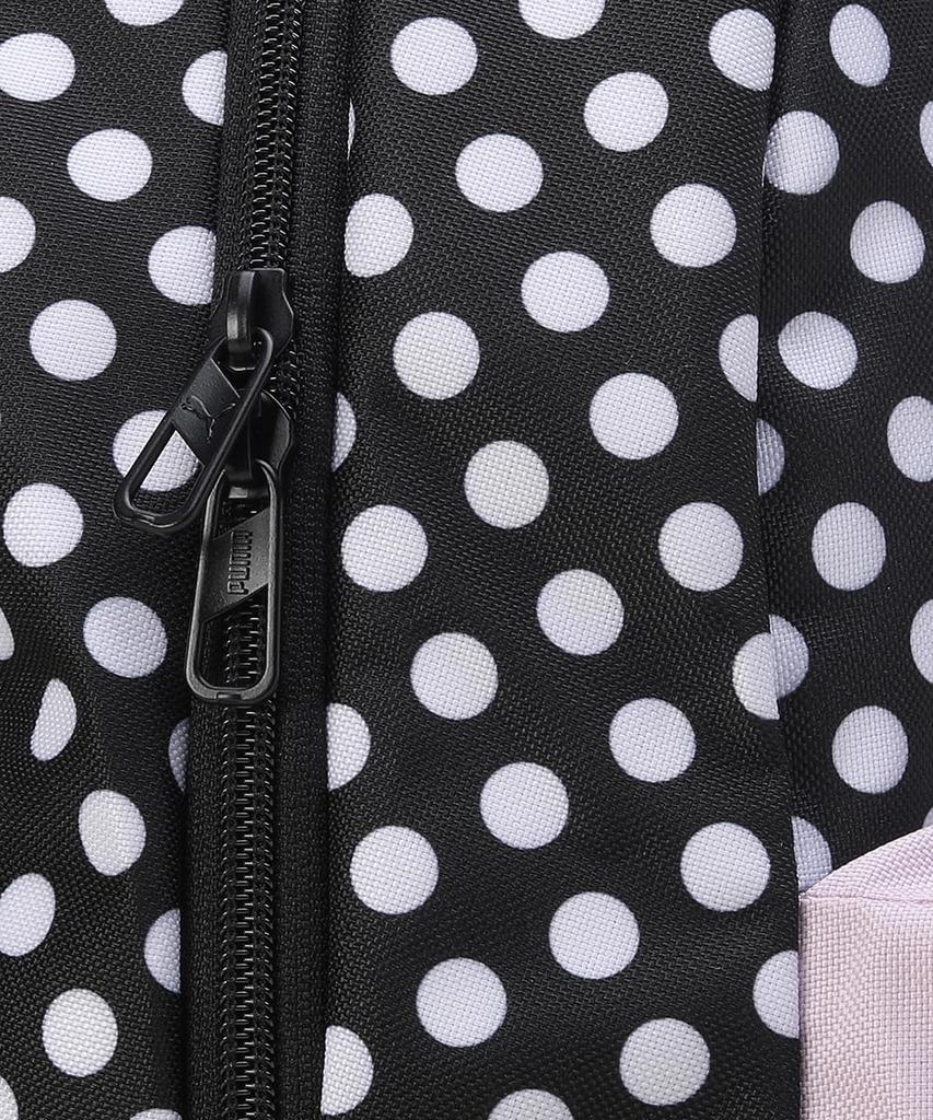 Puma Phase AOP Backpack 2024 One Size 079948, Spring/Summer Colorway, Black/Polka Dot, AOP(08),