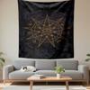 Mystic Star Array Tapestry Wall Hanging, Celestial Pattern Art, Wall Decor for Bedroom Living Room Dorm