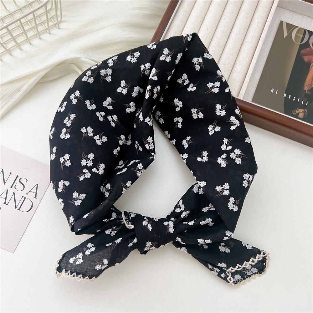 68*68cm Square Scarf Headband Accessories Handkerchief Neckerchief Hairscarf Hairscarf Bandanas