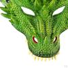 Maska smoka 3D Maski dinozaura Straszna Uniwersalna Akcesoria do kostiumu na Halloween Półtwarz Cosplay