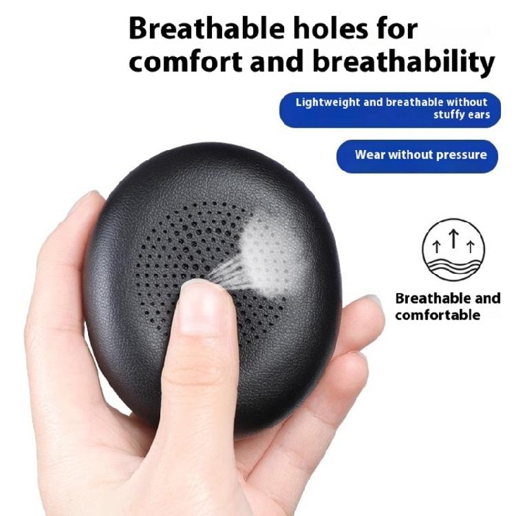 1 Pair Replacement Earpads Soft Sponge Ear Pad Comfortable Earmuffs for 45H Evolve2 65 40 UC Repair Accessory