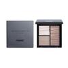 Novo Three-Color Contour Palette with Highlighter & Under-Eye Brightener for Face Sculpting & Nose Shadow