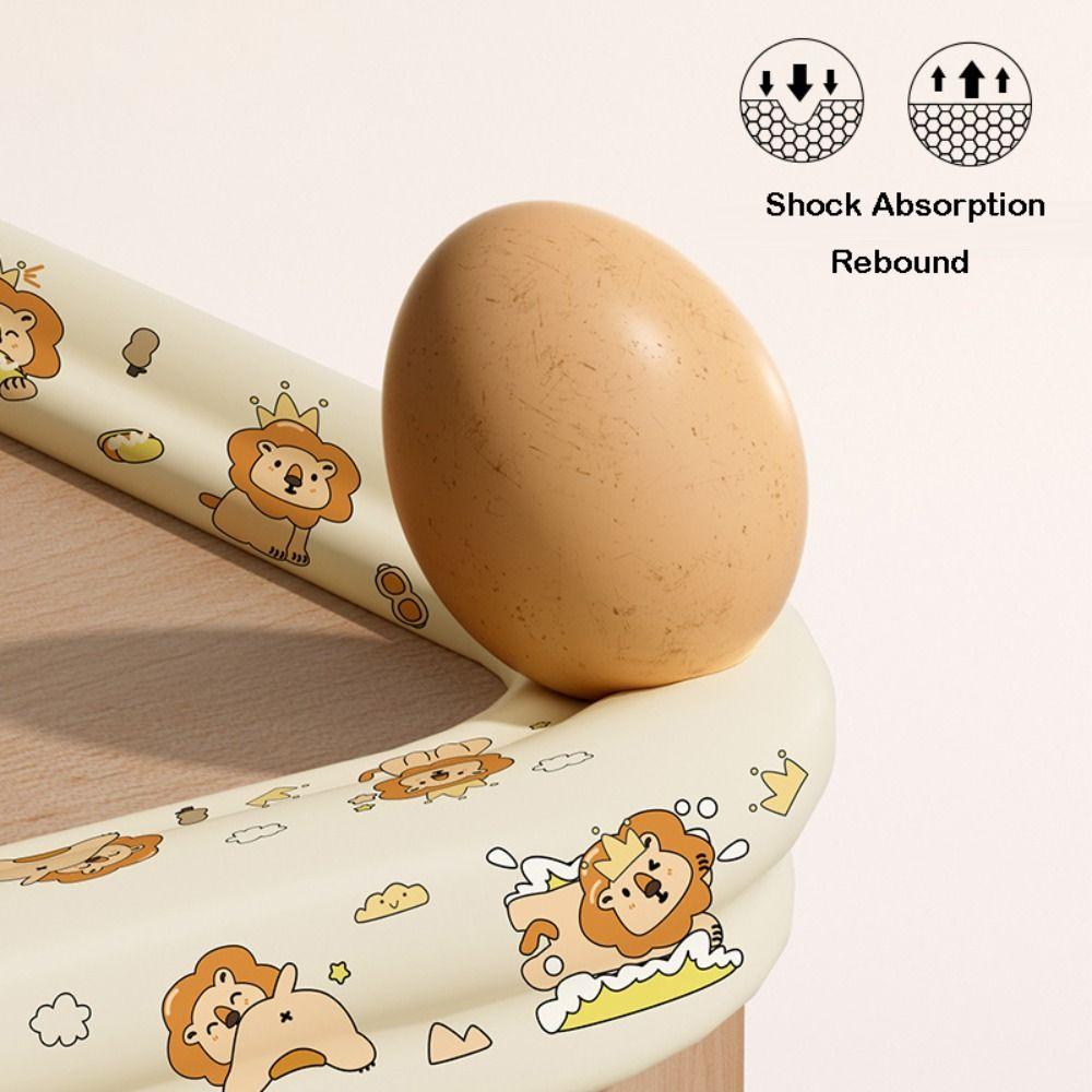 Cartoon Digital Pattern Desk Edge Guard Strip Baby Safety Foam Bumper  Children