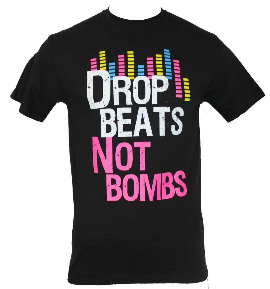 Drop Beats Not Bombs Graphic T-shirt