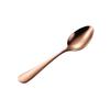 Qianxing 304 Edelstahl Roségold Kaffee- und Dessertlöffel Set